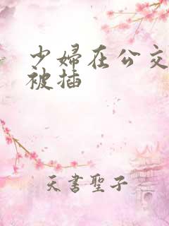 少妇在公交车上被插