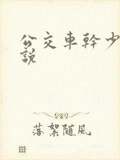 公交车干少妇小说