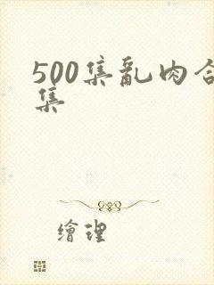 500集乱肉合集