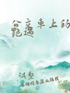 公交车上的激情艳遇