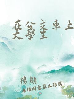 在公交车上操女大学生