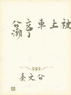公交车上被弄高潮了