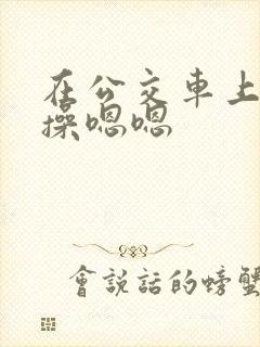 在公交车上激情操嗯嗯