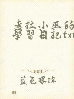考拉小巫的英语学习日记txt