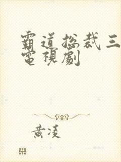 霸道总裁三角恋电视剧