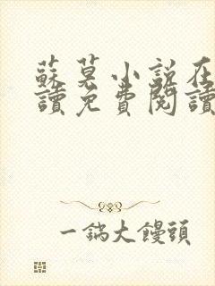 苏莫小说在线阅读免费阅读