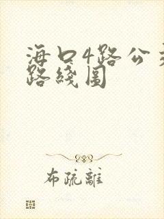 海口4路公交车路线图