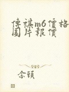 传祺m6价格及图片报价