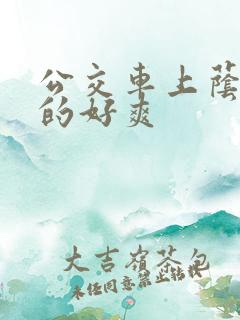 公交车上荫蒂添的好爽