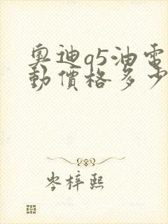 奥迪q5油电混动价格多少