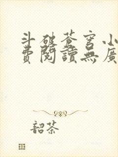 斗破苍穹小说免费阅读无广告无弹窗