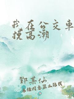 我在公交车上被摸高潮