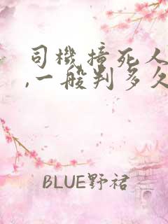 司机撞死人全责,一般判多久?