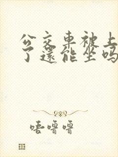 公交车被上高湖了还能坐吗小说