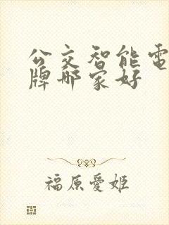 公交智能电子站牌哪家好