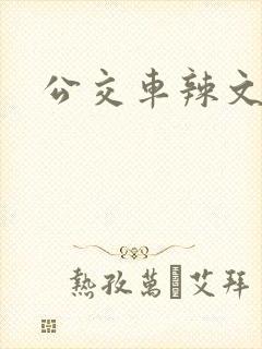 公交车辣文高h