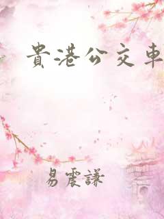 贵港公交车线路