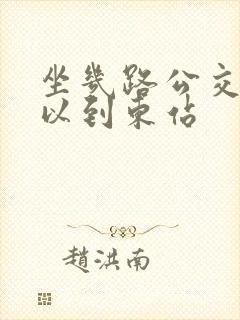 坐几路公交车可以到东站