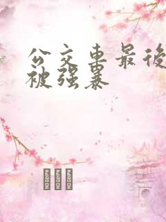 公交车最后一排被强暴