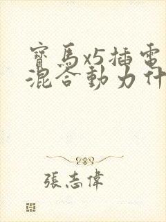 宝马x5插电式混合动力什么价