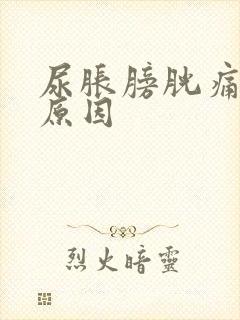 尿胀膀胱痛什么原因