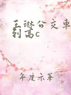 王琳公交车被做到高c