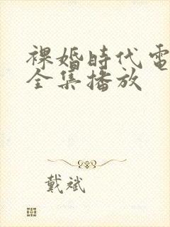 裸婚时代电视剧全集播放