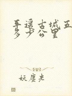平遥古城五台山多少公里