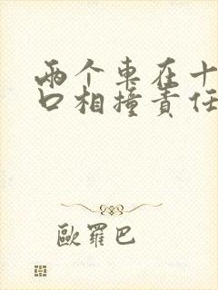 两个车在十字路口相撞责任怎么判