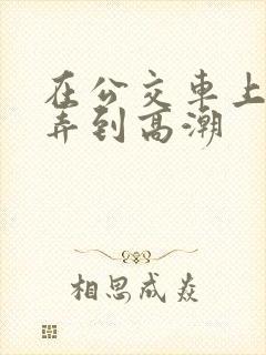 在公交车上被人弄到高潮
