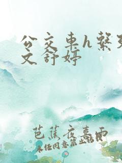 公交车h系列辣文舒婷