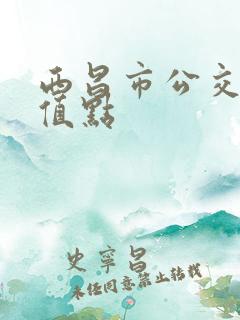 西昌市公交卡充值点
