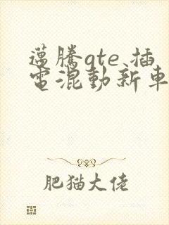 迈腾gte 插电混动新车报价