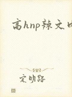 高hnp辣文肉