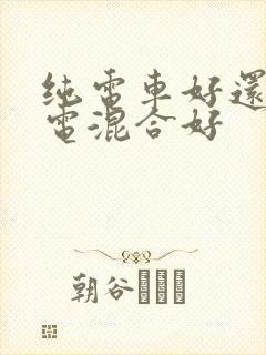 纯电车好还是油电混合好