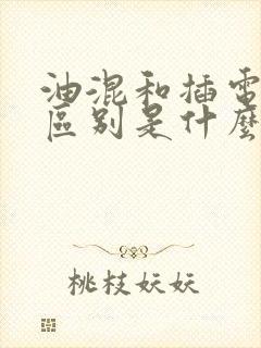 油混和插电混的区别是什么