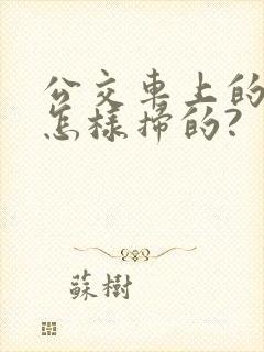 公交车上的码是怎样扫的?
