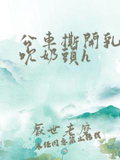 公车撕开乳罩揉吮奶头h
