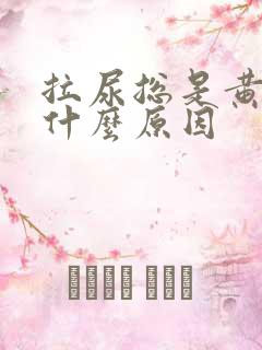 拉尿总是黄的是什么原因