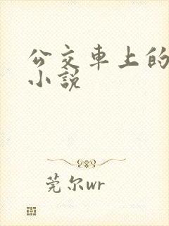 公交车上的动做小说