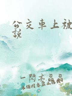 公交车上被插小说