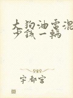 大狗油电混动多少钱一辆