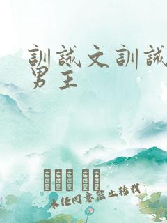 训诫文训诫师双男主