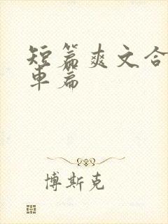 短篇爽文合集公车篇