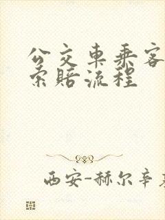 公交车乘客受伤索赔流程