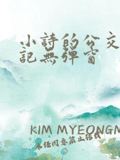 小诗的公交车日记无弹窗