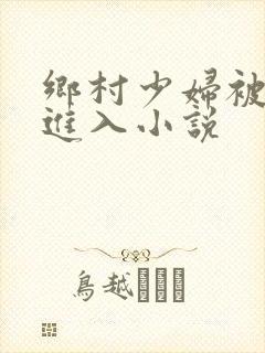 乡村少妇被猛烈进入小说