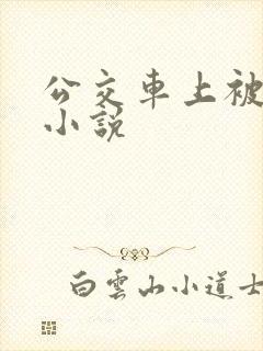 公交车上被玩弄小说
