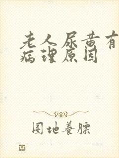老人尿黄有哪些病理原因
