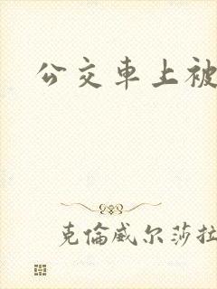 公交车上被人操